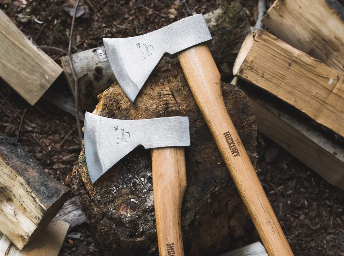 Böker Plus Toporek Appalachów – Duży, z Głowicą ze Stali 1055 i Trzonkiem z Hikory — zdjęcie 8