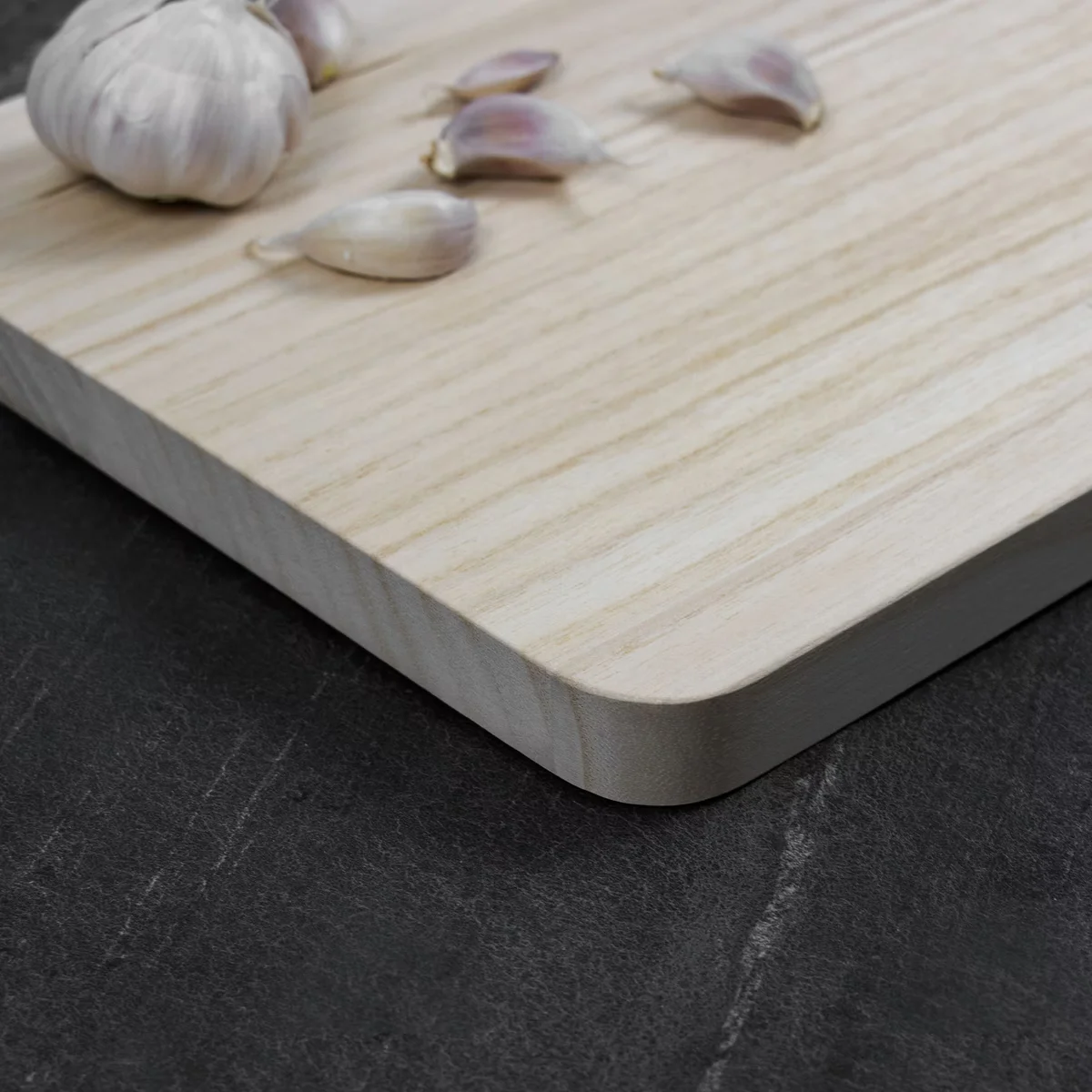 Tojiro Deska do krojenia z drewna paulownia 42x23x2 cm — zdjęcie 4