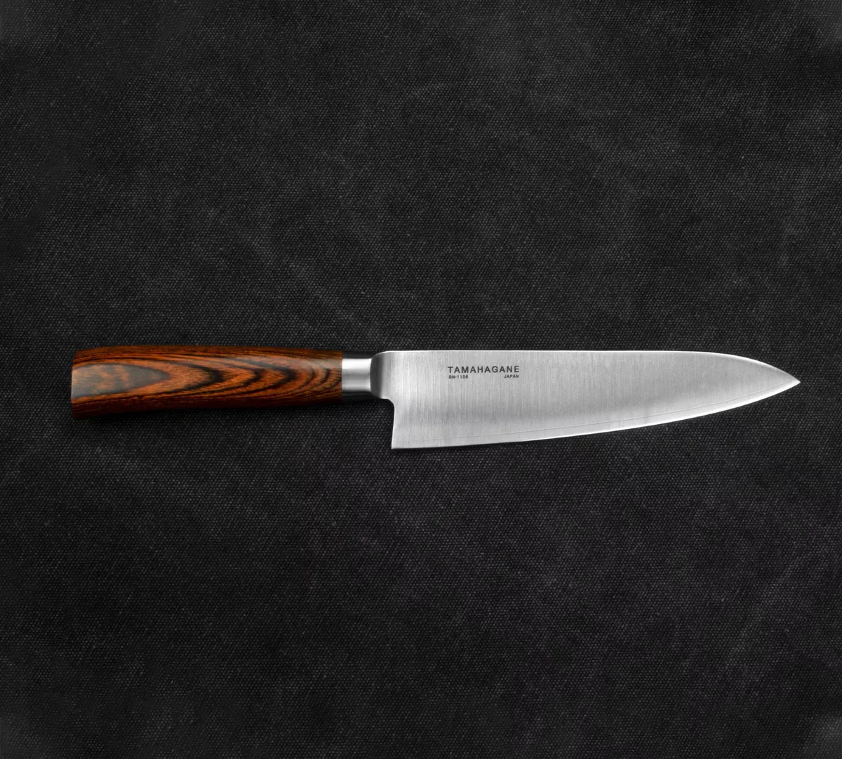 Tamahagane SAN Brown VG-5 Nóż Szefa Kuchni 18 cm — zdjęcie 2