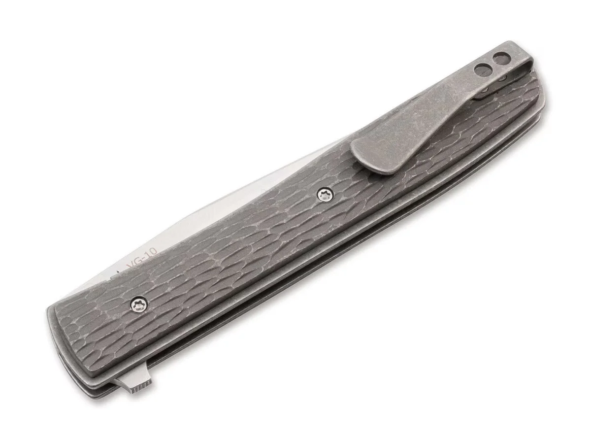Nóż Böker Plus Urban Trapper Jigged Titanium — zdjęcie 2