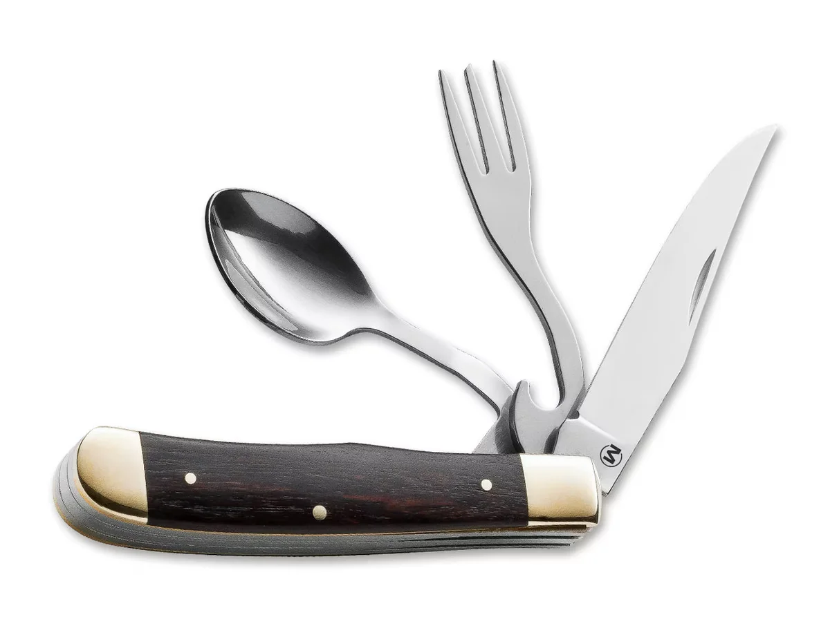 Scyzoryk Boker Magnum Bon Appetite - zestaw sztućców turystycznych, dł. 18.7 cm