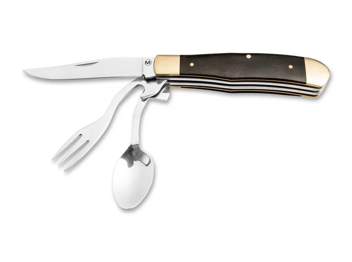 Scyzoryk Boker Magnum Bon Appetite - zestaw sztućców turystycznych, dł. 18.7 cm — zdjęcie 3