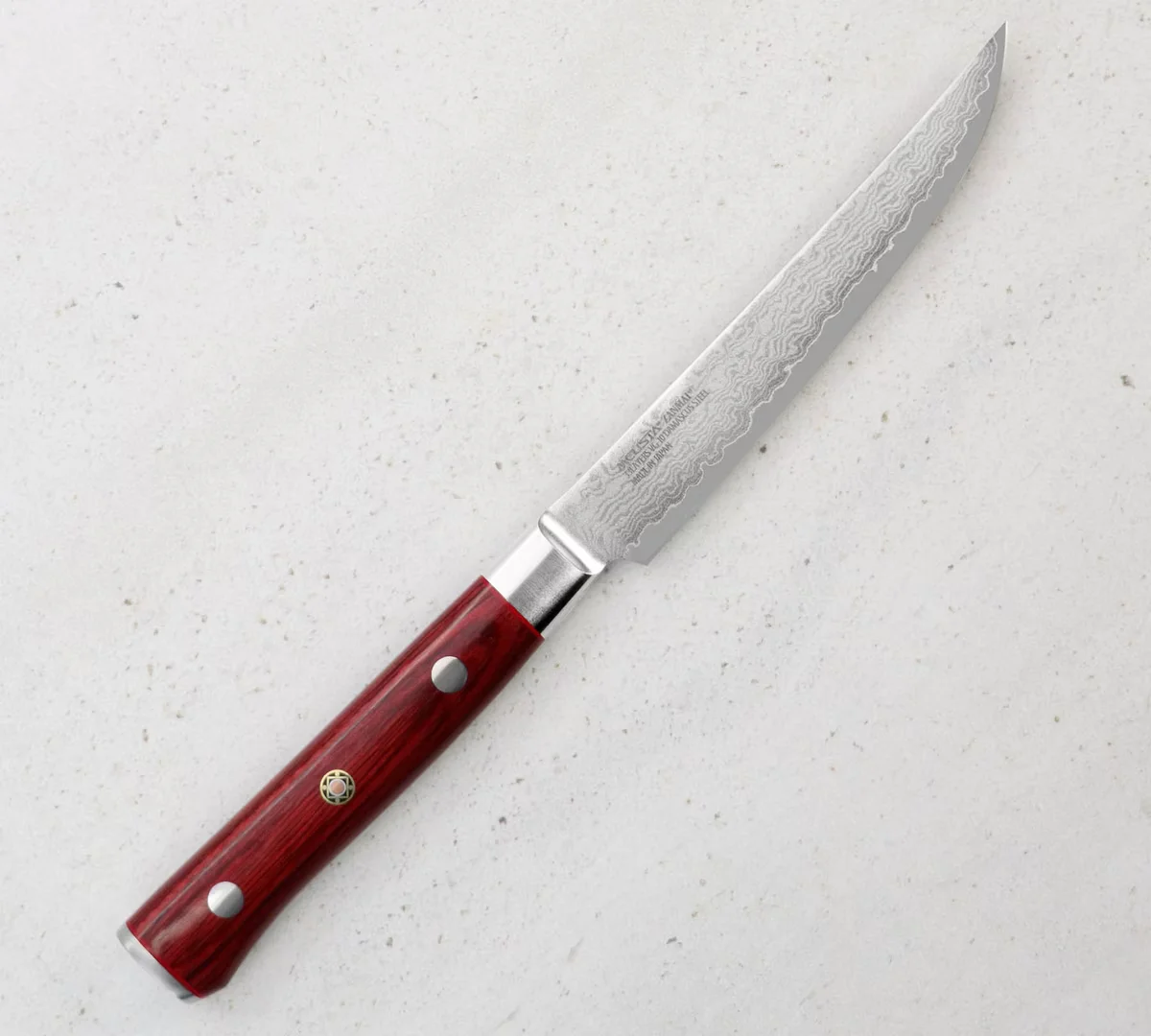 Mcusta Zanmai VG-10 Pro Flame Nóż do steków 11,5 cm — zdjęcie 5