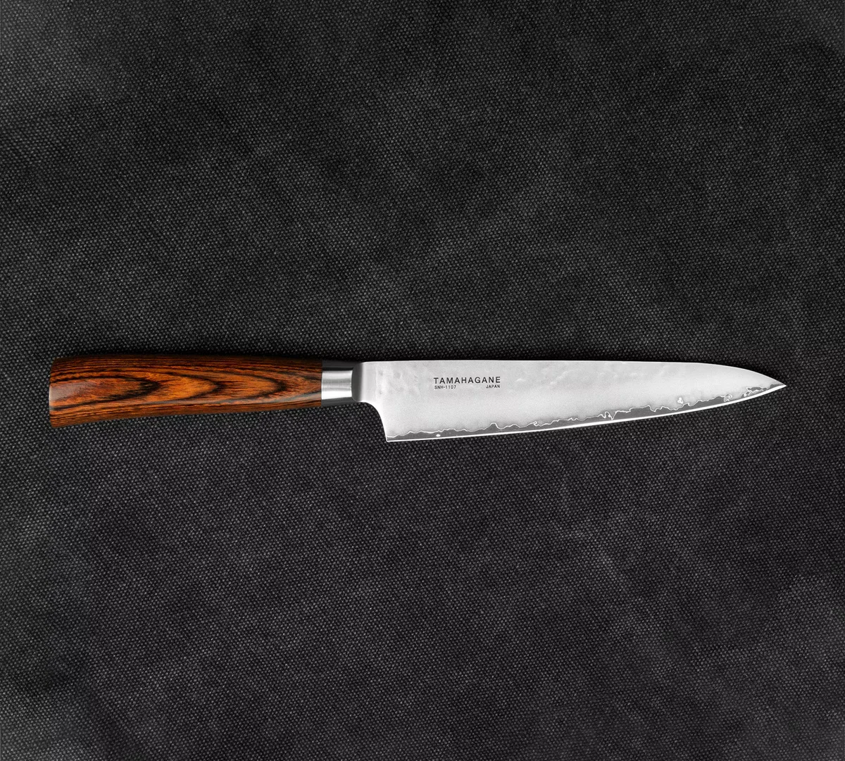 Tamahagane Tsubame Brown VG-5 Nóż Uniwersalny 15 cm — zdjęcie 2