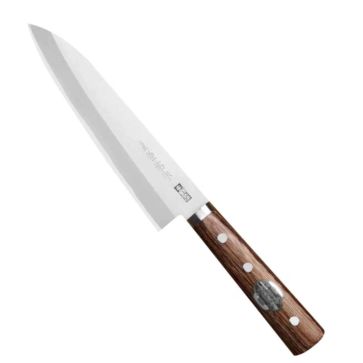 Kanetsune Seki 2000 Shiro-2/SUS410 Nóż Szefa Kuchni Gyuto 18 cm