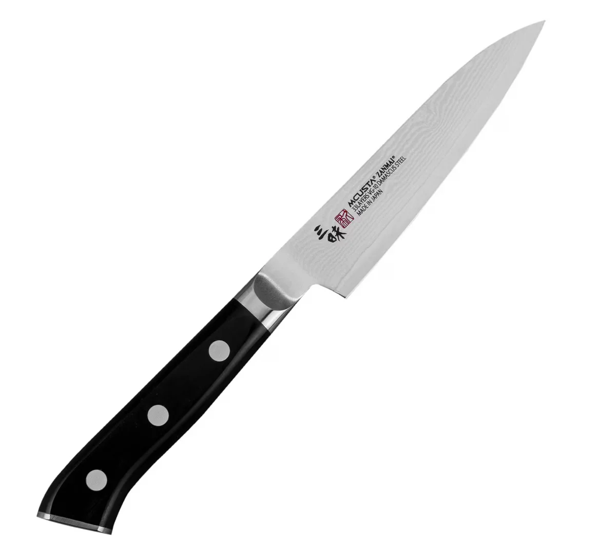 Mcusta Zanmai Classic Damascus VG-10 Pakka Nóż Uniwersalny 11 cm