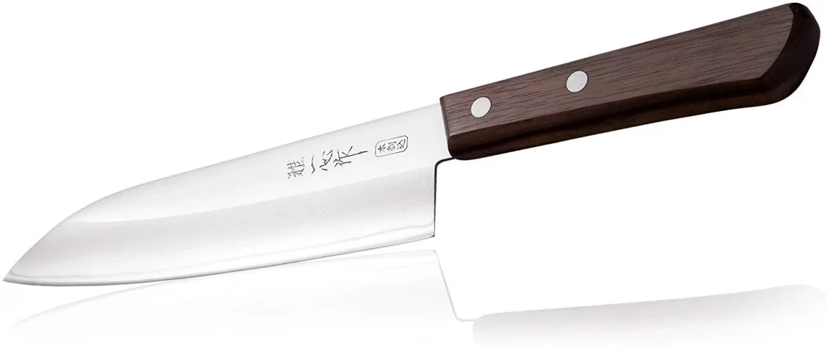 Nóż kuchenny Kanetsugu Miyabi Issin Santoku 17 cm AUS-8 Palisander — zdjęcie 5