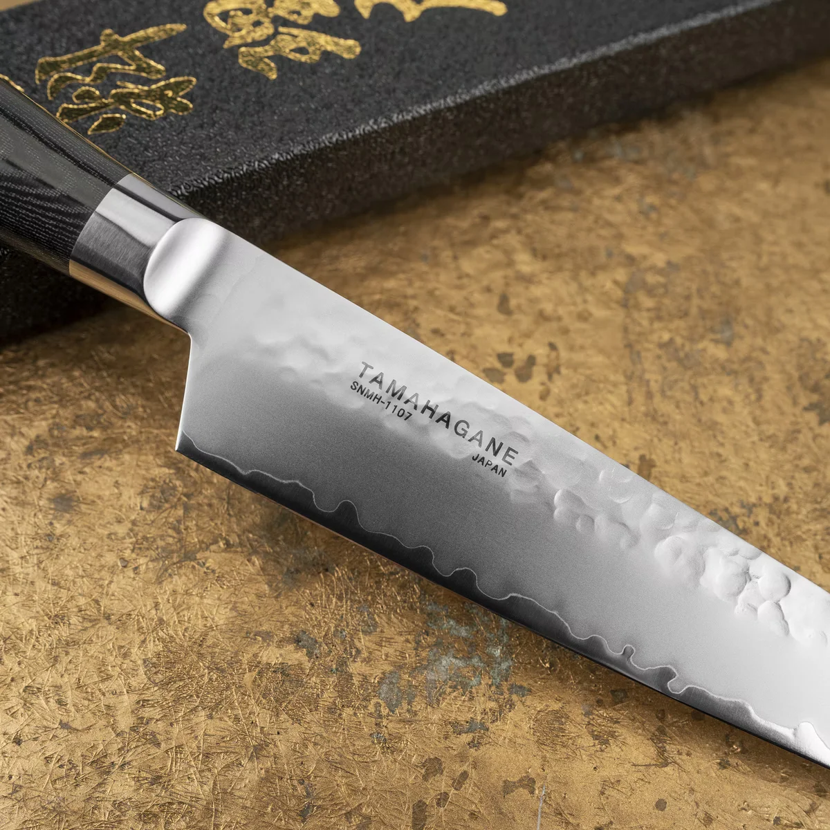 Tamahagane Tsubame Black VG-5 Nóż uniwersalny 15 cm — zdjęcie 2