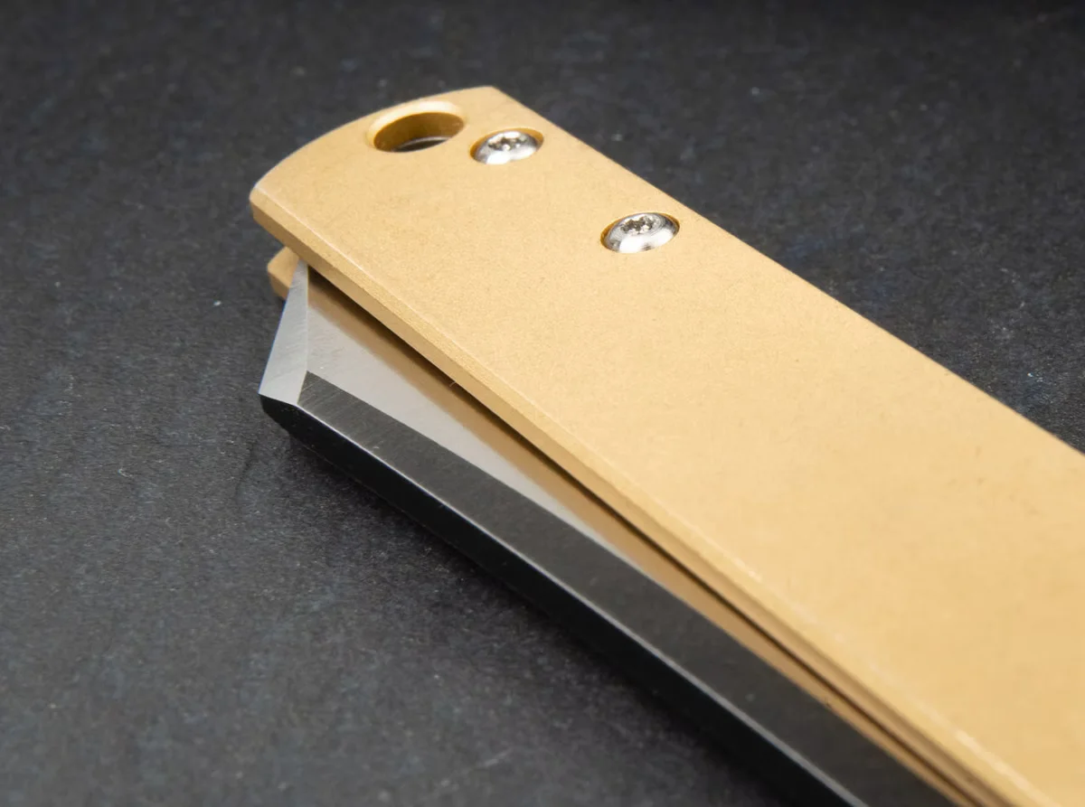 Nóż składany Böker Plus Zenshin 42 Brass — zdjęcie 4