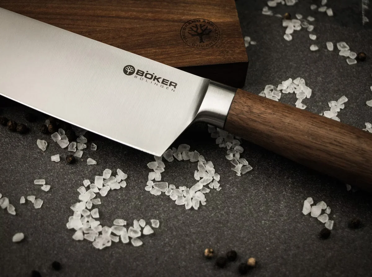 Nóż Szefa Böker Solingen Core Walnut 16 cm — zdjęcie 2