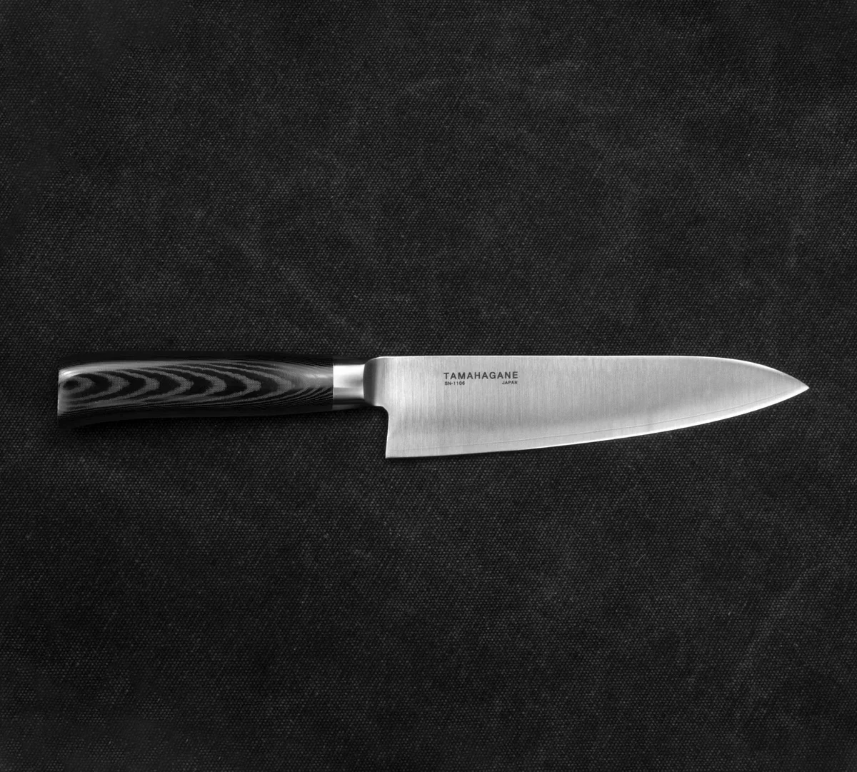 Tamahagane SAN Black VG-5 Nóż Szefa Kuchni 18 cm — zdjęcie 2