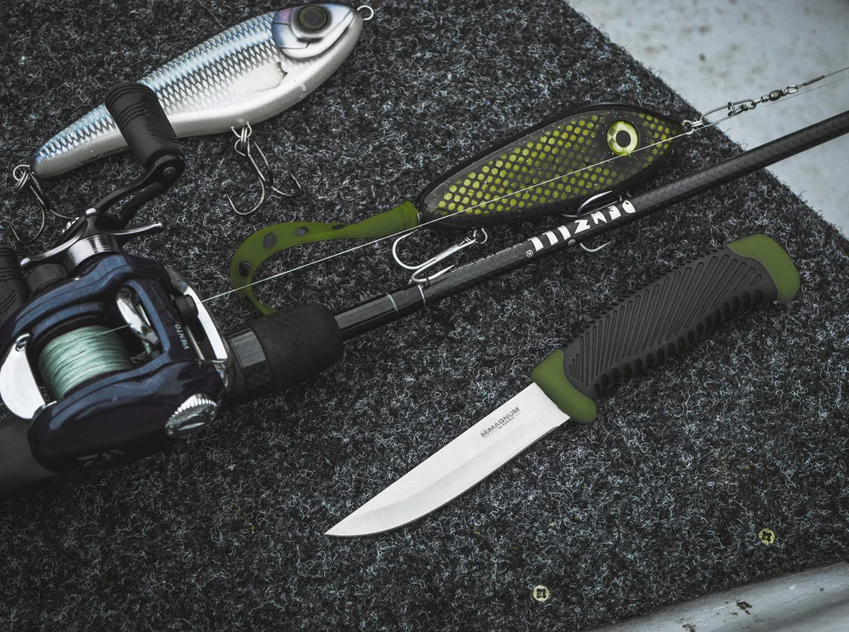 Boker Magnum Falun Olive - Nóż ze stałym ostrzem — zdjęcie 9