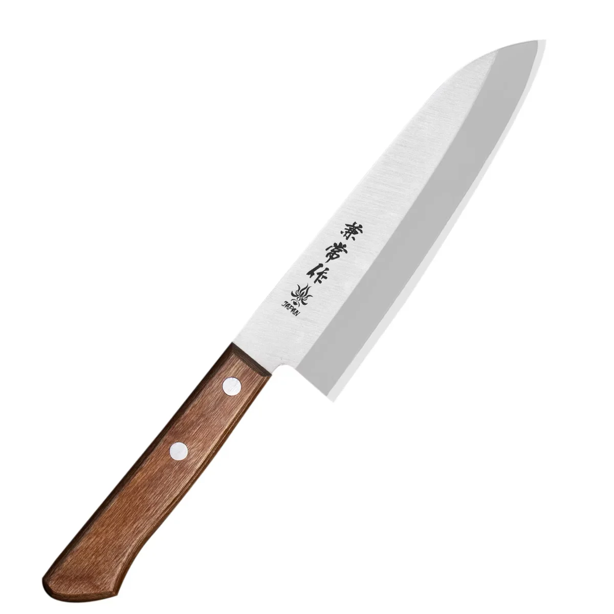 Kanetsune Seki 510 Nóż Santoku Shiro-2/SS 16,5 cm