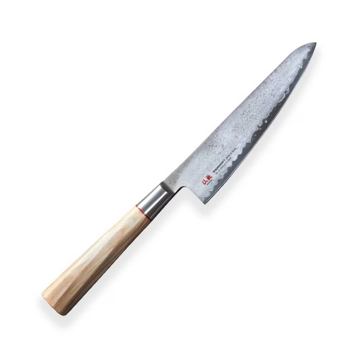 Suncraft SENZO TWISTED OCTAGON Santoku 14.3 cm