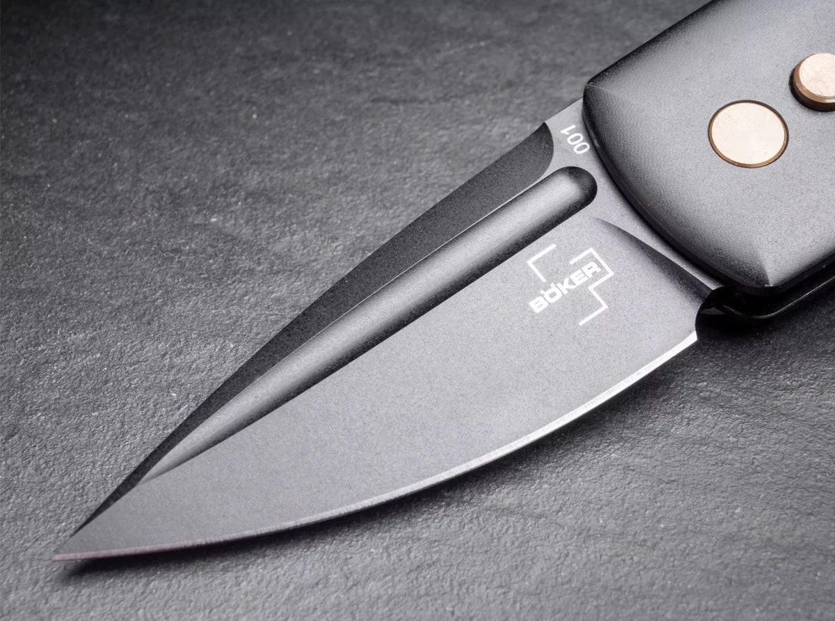 Boker Plus Harlock Mini - automatyczny nóż dżentelmena, 12,5 cm — zdjęcie 3