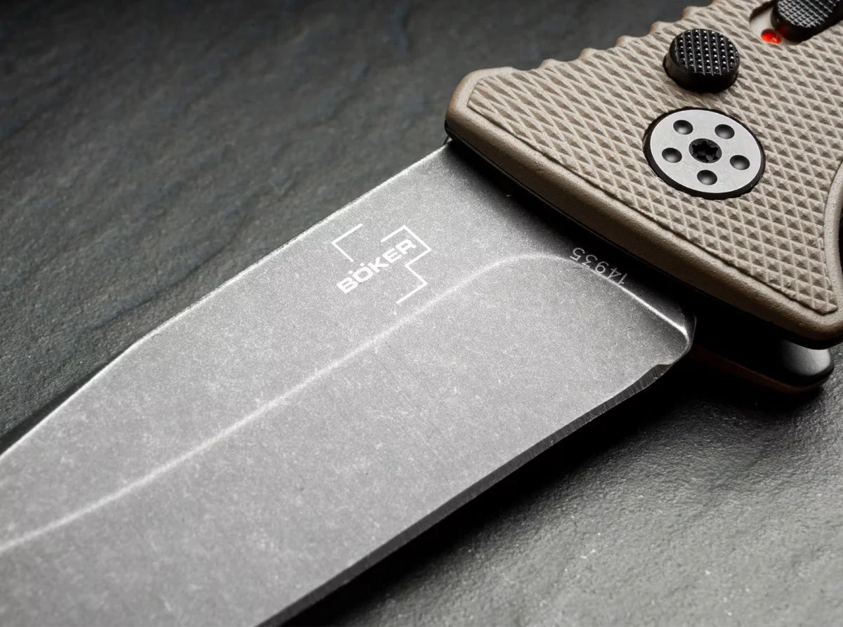 Nóż Böker Plus Strike Coyote Spearpoint — zdjęcie 5