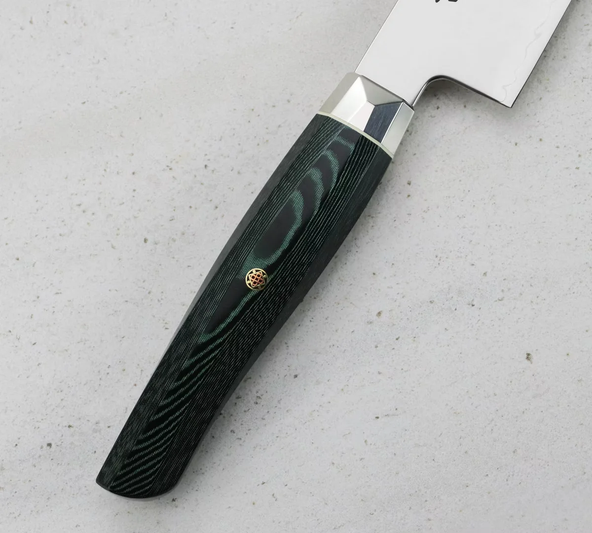 Mcusta Zanmai Green Revolution SPG2 Nóż Kiritsuke Gyuto 23 cm — zdjęcie 4