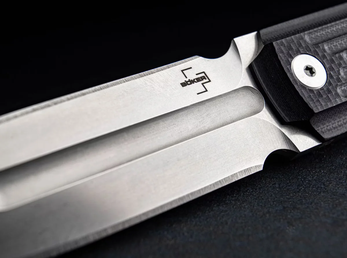 Nóż Boker Plus Omerta – Sztylet z Ostrzem D2 i Rękojeścią G10 — zdjęcie 5