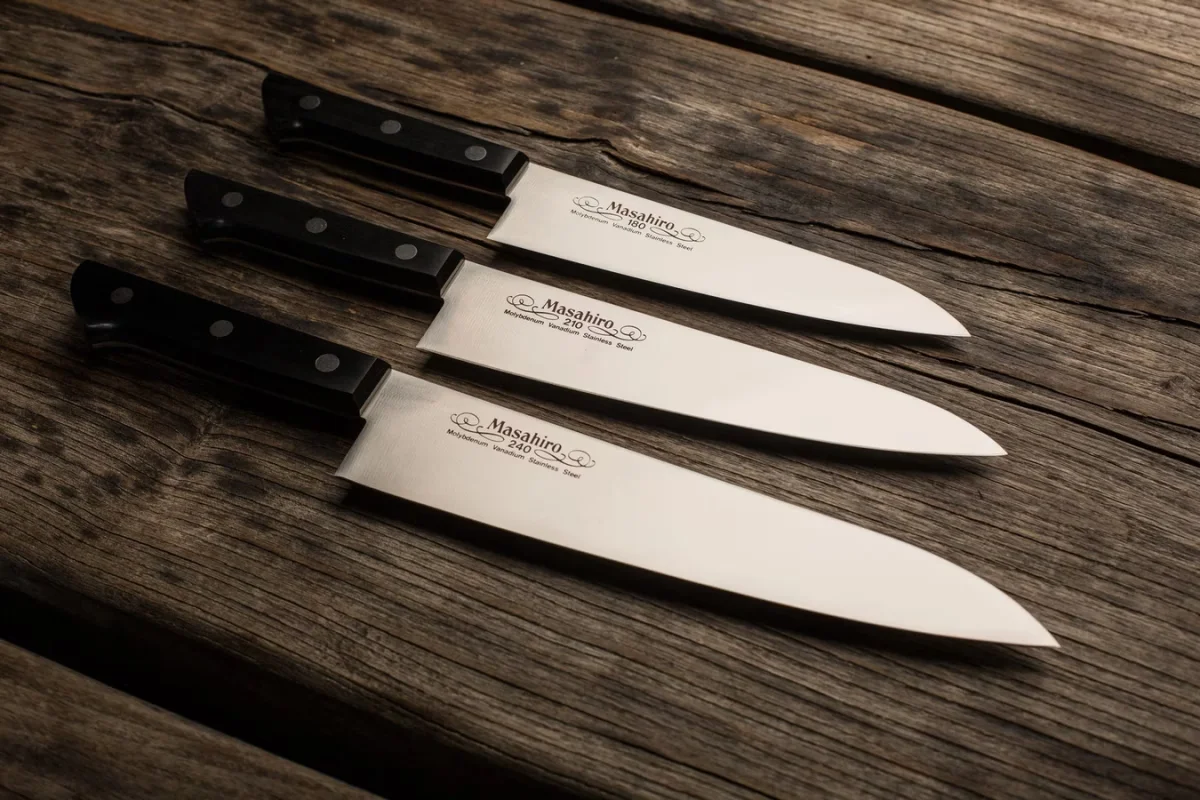 Masahiro BWH Chef - Nóż Szefa Kuchni 21 cm — zdjęcie 10