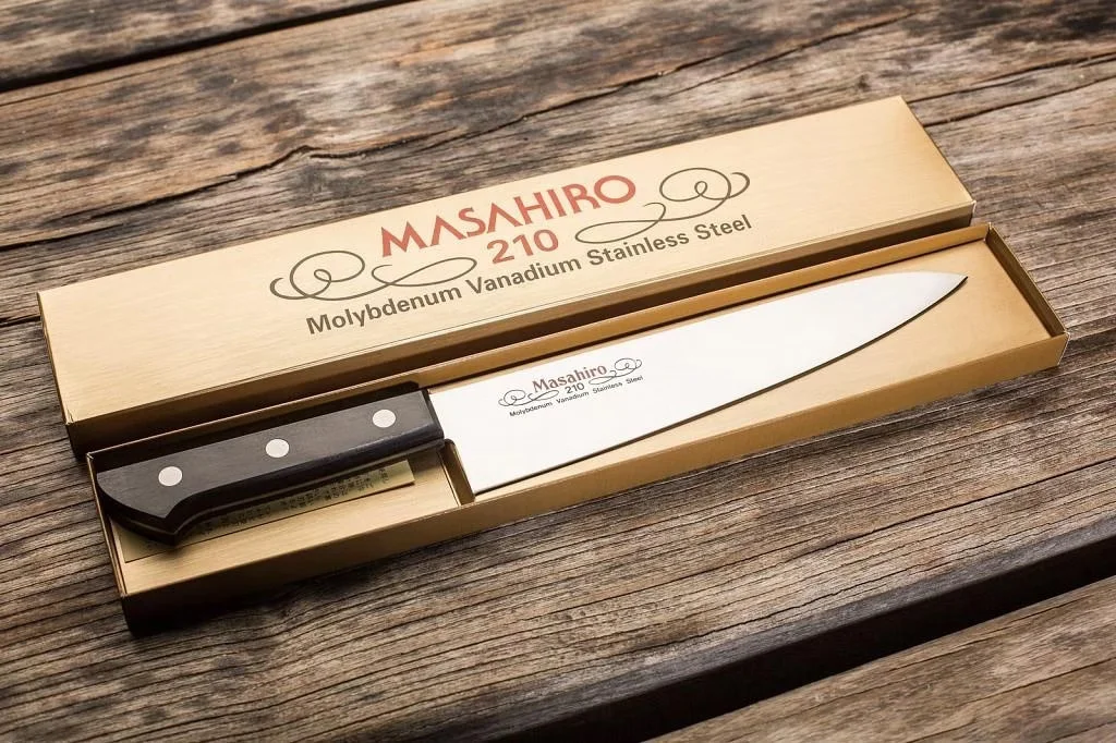 Masahiro BWH Chef - Nóż Szefa Kuchni 21 cm — zdjęcie 7