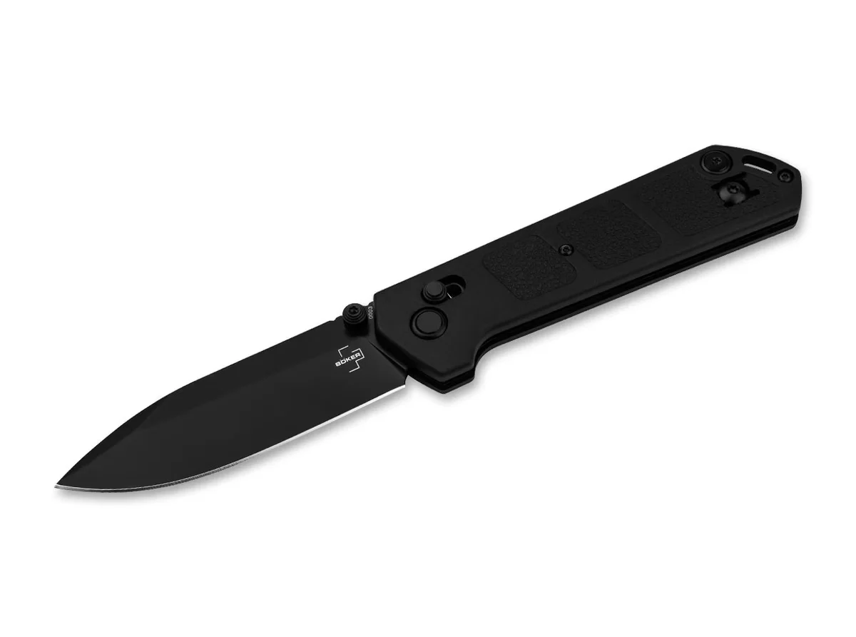 Nóż składany Böker Plus Kihon DC All Black - Lucas Burnley D2 FRN