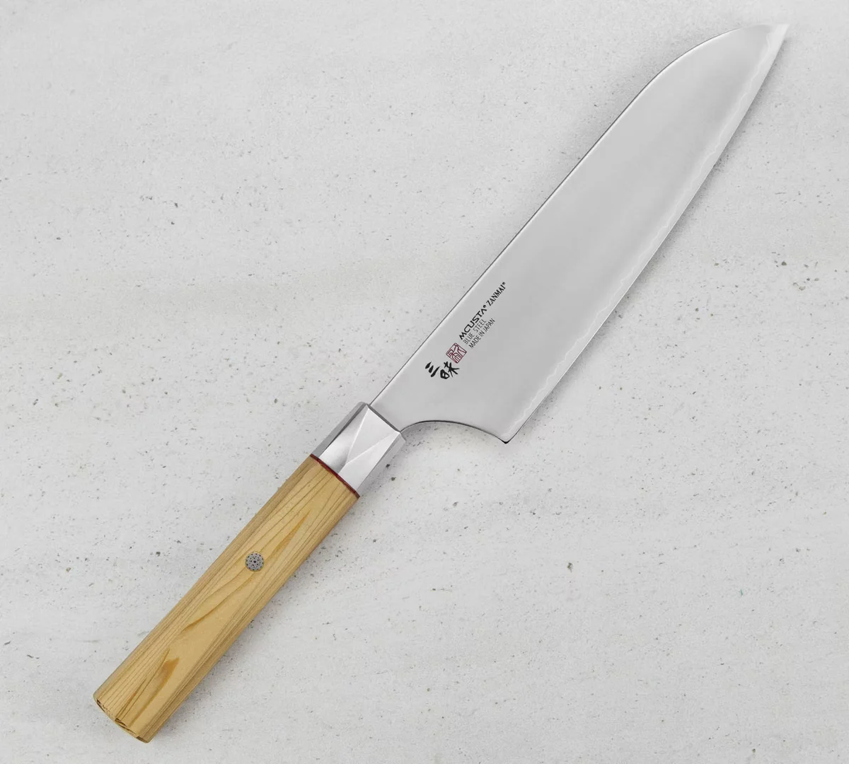 Mcusta Zanmai Beyond Aogami Super Nóż Santoku 18 cm — zdjęcie 5