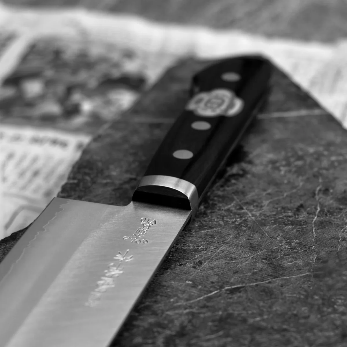 Kanetsune Seki 3000 VG-10 Japoński Nóż Nakiri do Warzyw 16,5 cm — zdjęcie 6