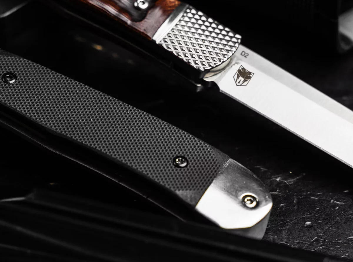 Boker nóż automatyczny hidden release trapper  — zdjęcie 5