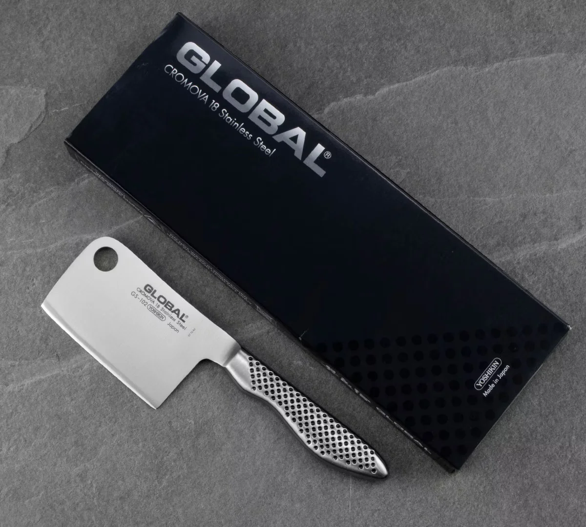 Global GS-102 Mini tasak do sera i ziół 8 cm — zdjęcie 2