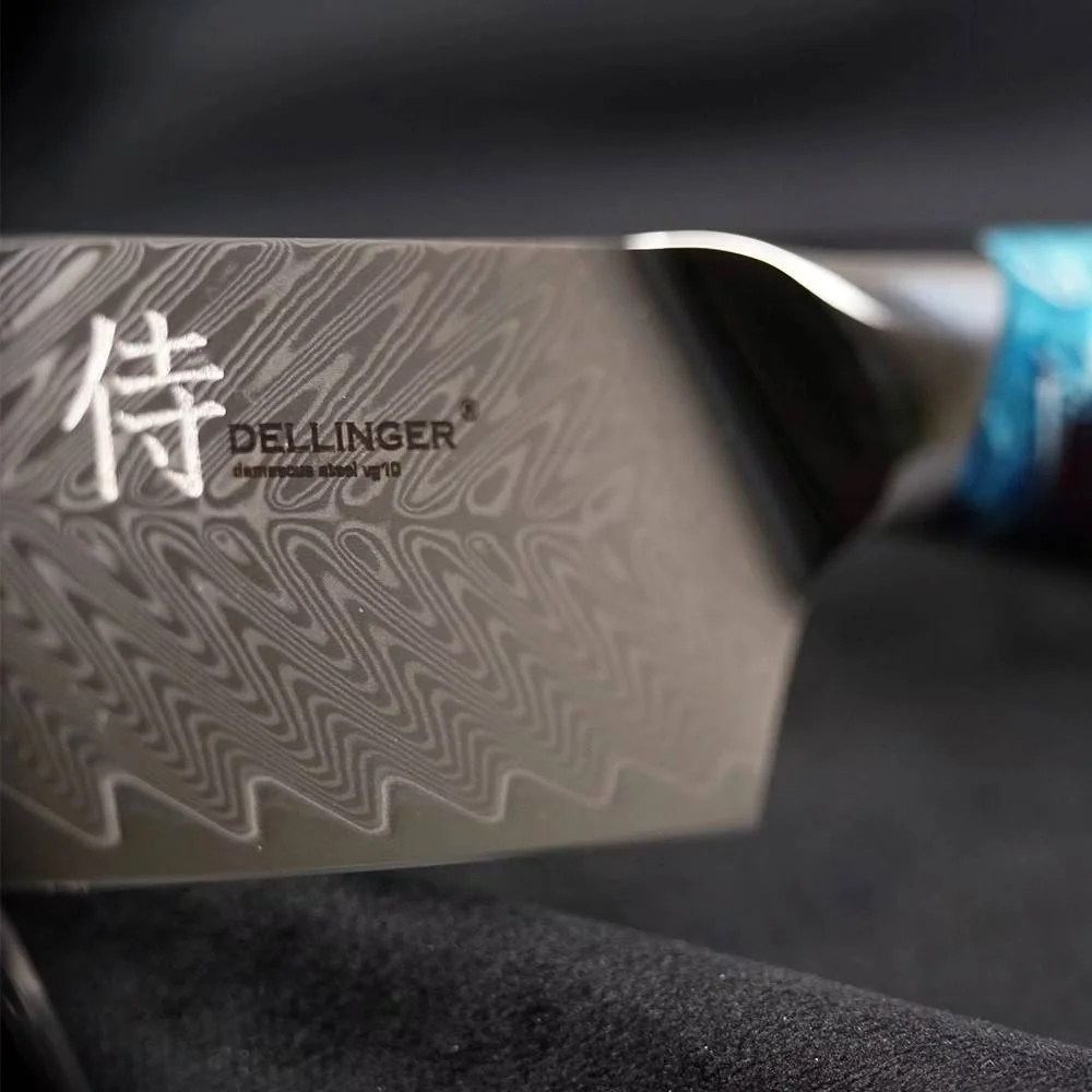 Dellinger RESIN FUTURE Nóż Santoku 17 cm — zdjęcie 2