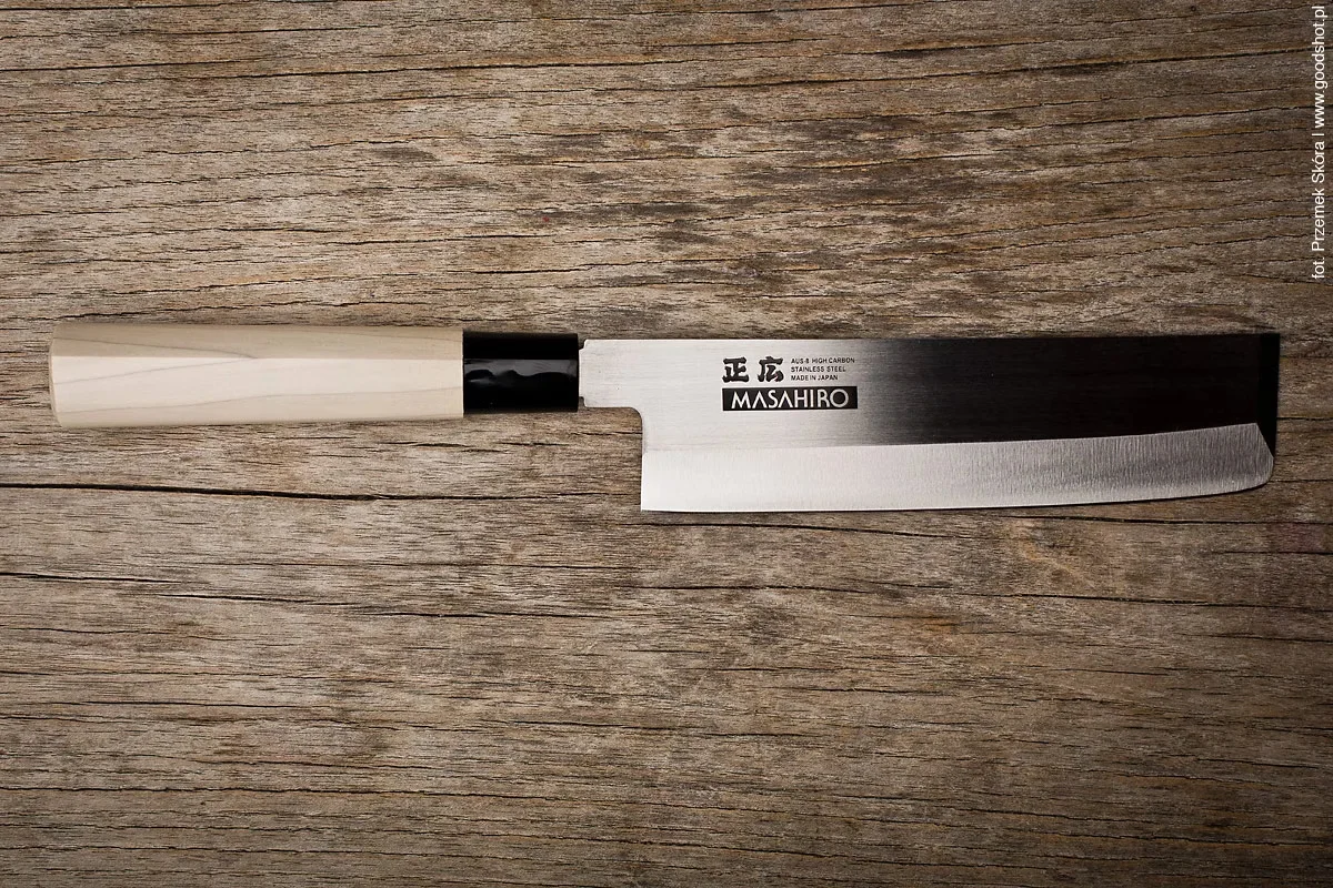 Masahiro MS-8 Usuba - Tradycyjny Nóż Japoński do Warzyw 18 cm — zdjęcie 7