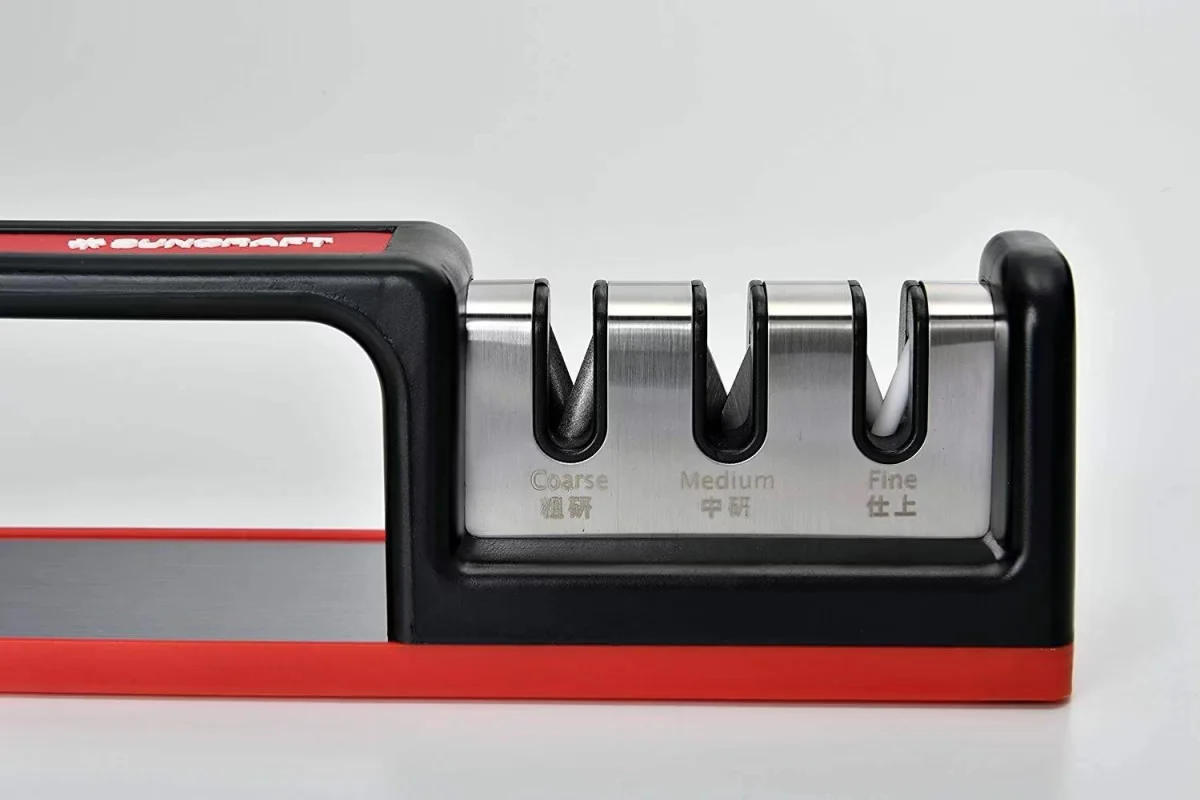 Ostrzałka Suncraft Handy Sharpener 3-etapowa Diament/Karbid/Ceramika HKS-01 — zdjęcie 5