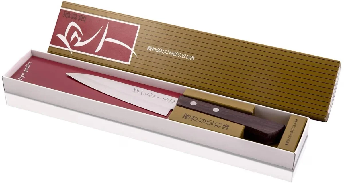 Kanetsugu Miyabi Issin Nóż Uniwersalny Utility 12 cm — zdjęcie 6