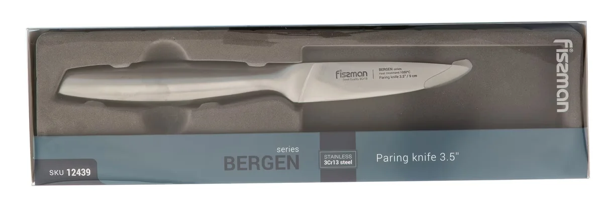 Nóż do obierania Fissman Bergen, ostrze 9 cm — zdjęcie 2
