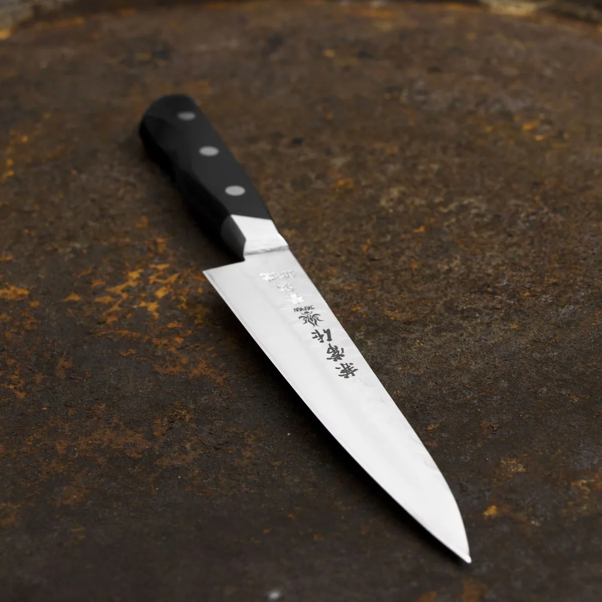 Kanetsune YH-3000 Nóż uniwersalny Petty Aogami#2/SS 13,5 cm — zdjęcie 4