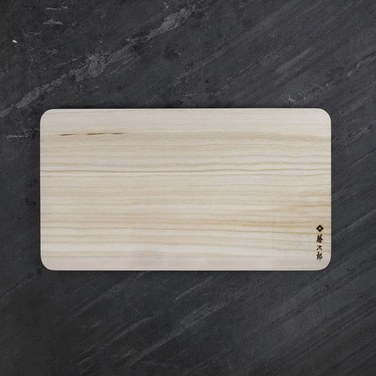 Tojiro Deska do krojenia z drewna paulownia 42x23x2 cm — zdjęcie 5