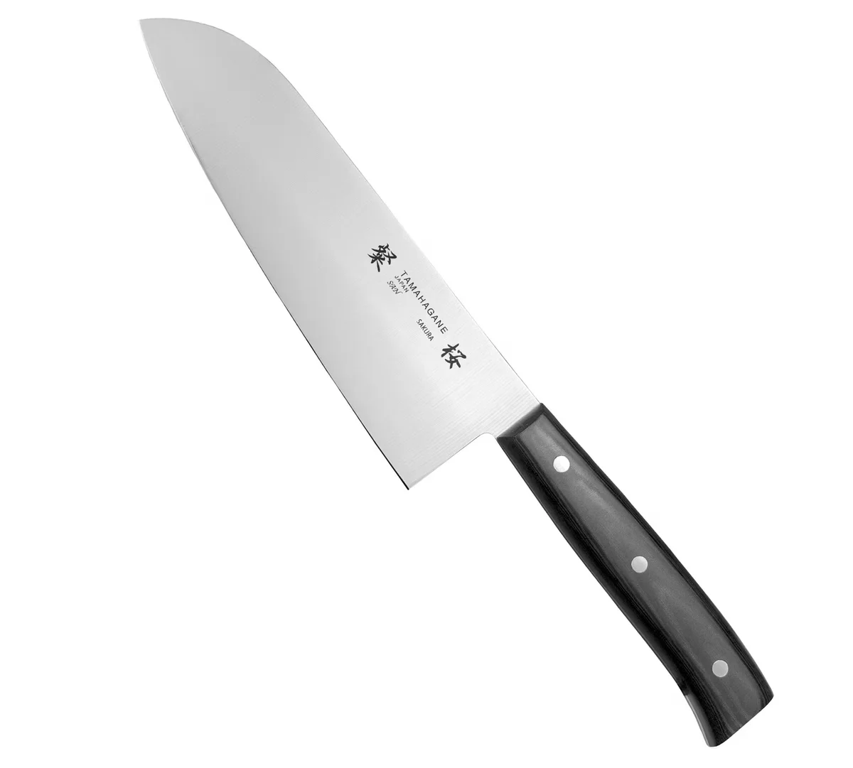 Tamahagane Sakura Nóż Santoku AUS-6A 17,5 cm
