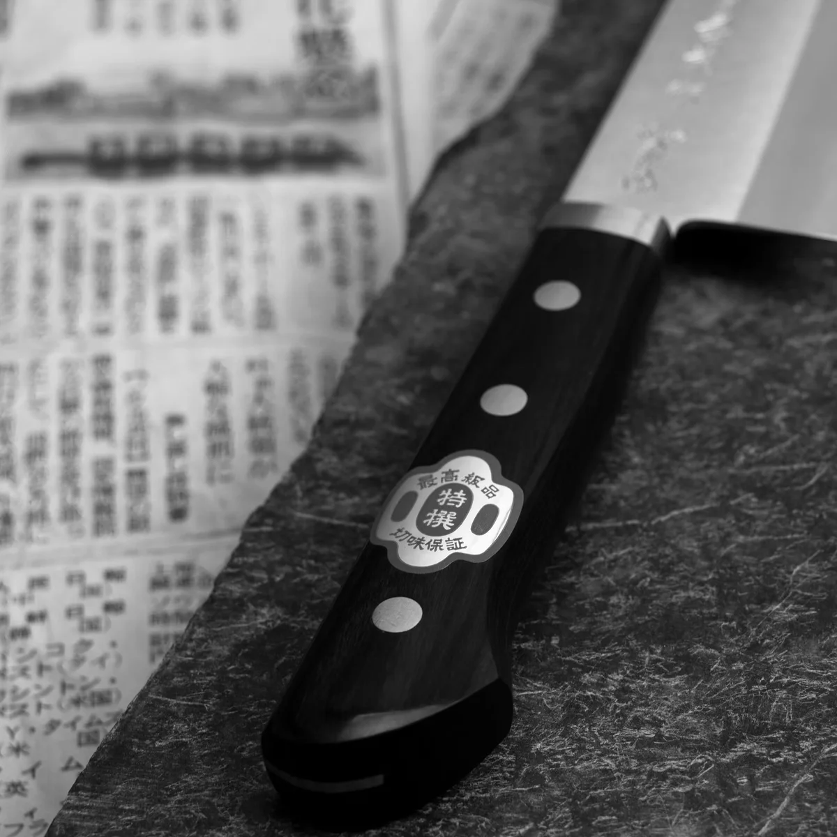 Kanetsune 3000 VG-10 Nóż Santoku 16,5 cm — zdjęcie 4