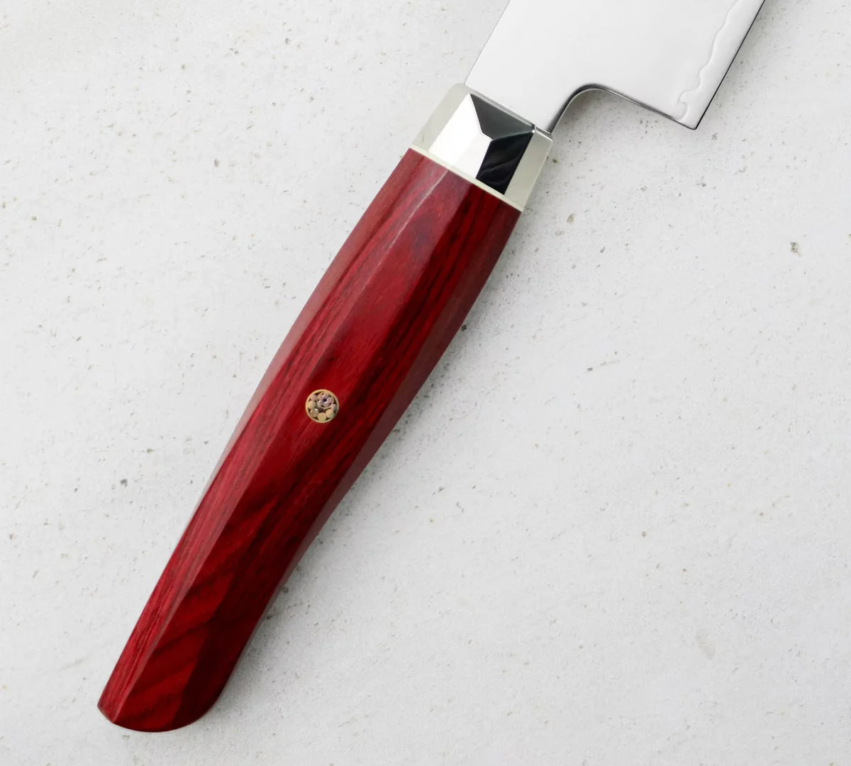 Mcusta Zanmai Red Revolution SPG2 Nóż Kiritsuke Gyuto 23 cm — zdjęcie 4