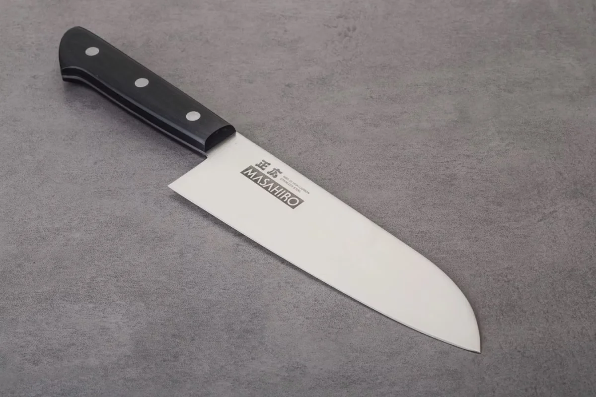 Masahiro MV-L Santoku Nóż Kuchenny 17.5 cm — zdjęcie 2