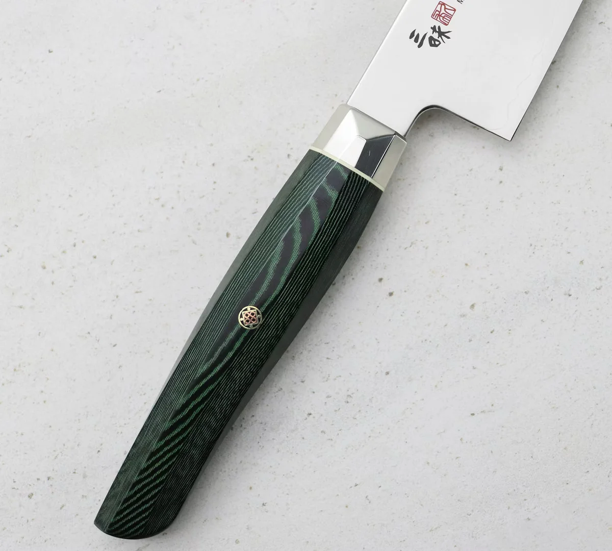 Mcusta Zanmai Green Revolution SPG2 Nóż Gyuto 21 cm — zdjęcie 3