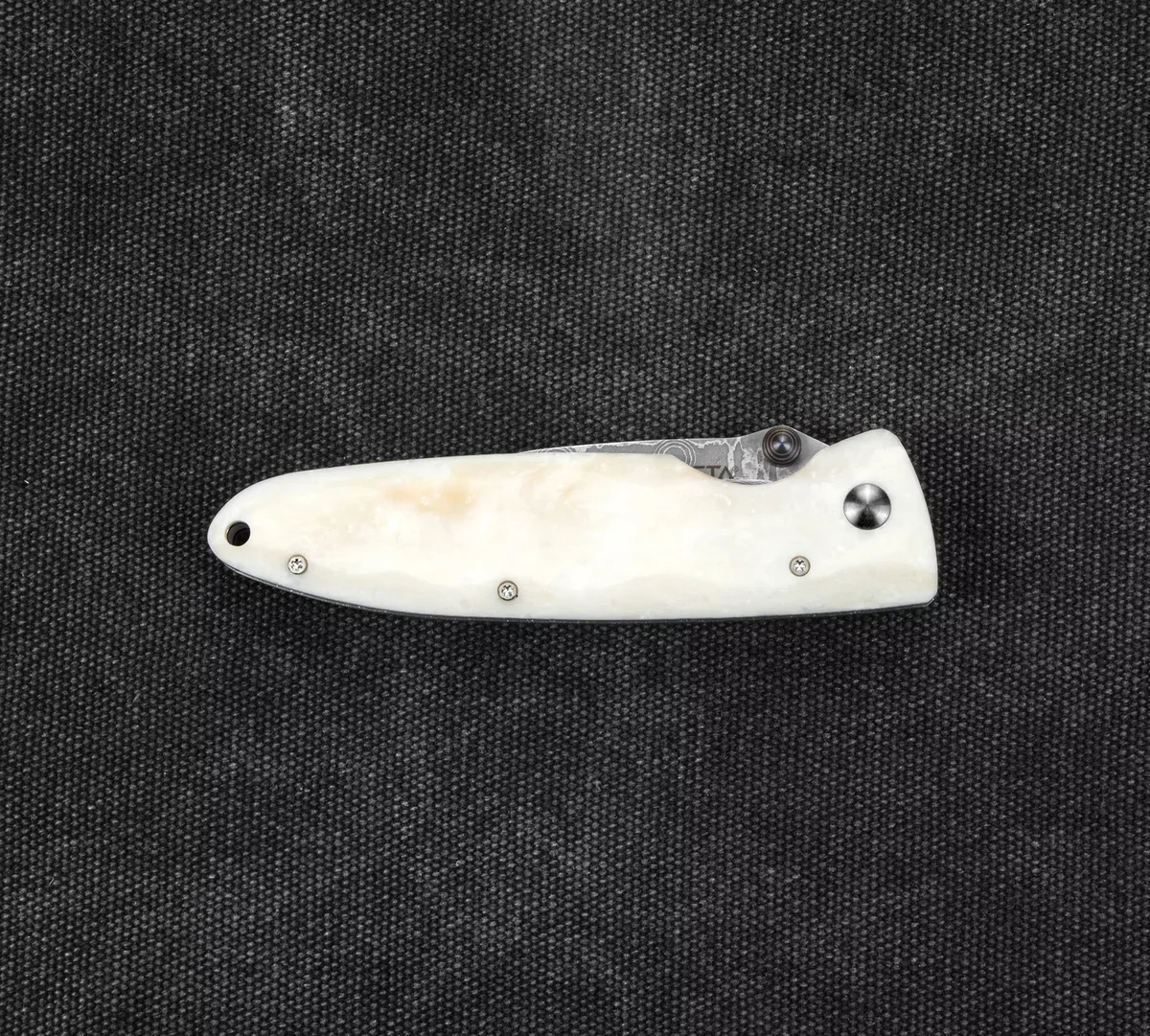 Mcusta Classic Wave Corian Damascus VG-10 – Nóż składany EDC 8,5 cm — zdjęcie 4