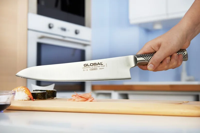 Global G-16 Nóż Szefa Kuchni 24 cm — zdjęcie 2