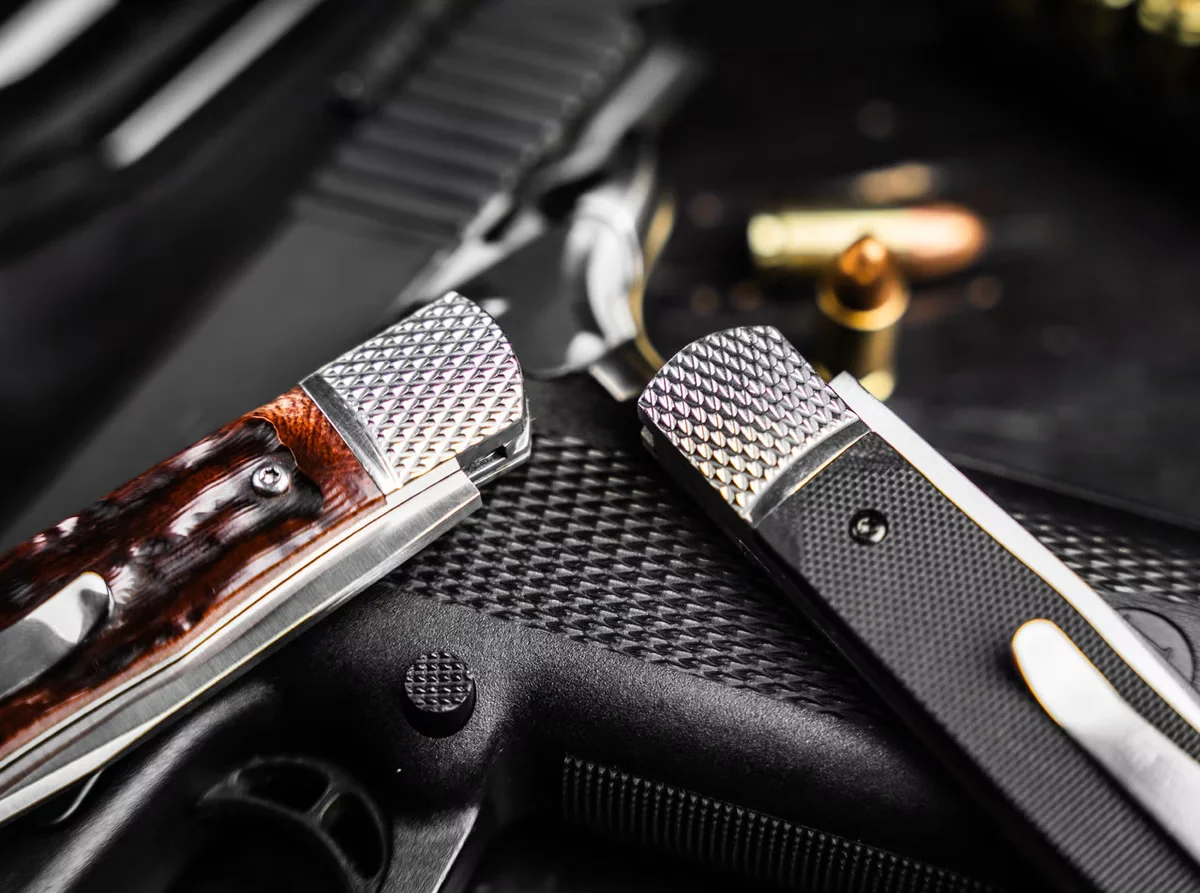 Boker nóż automatyczny hidden release trapper  — zdjęcie 6