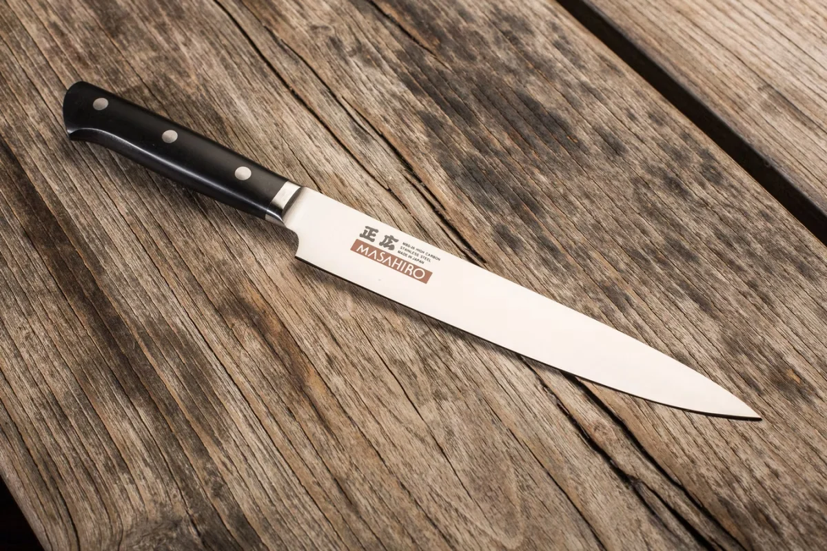 Masahiro MV-H Nóż Carving Elastyczny 20 cm — zdjęcie 6