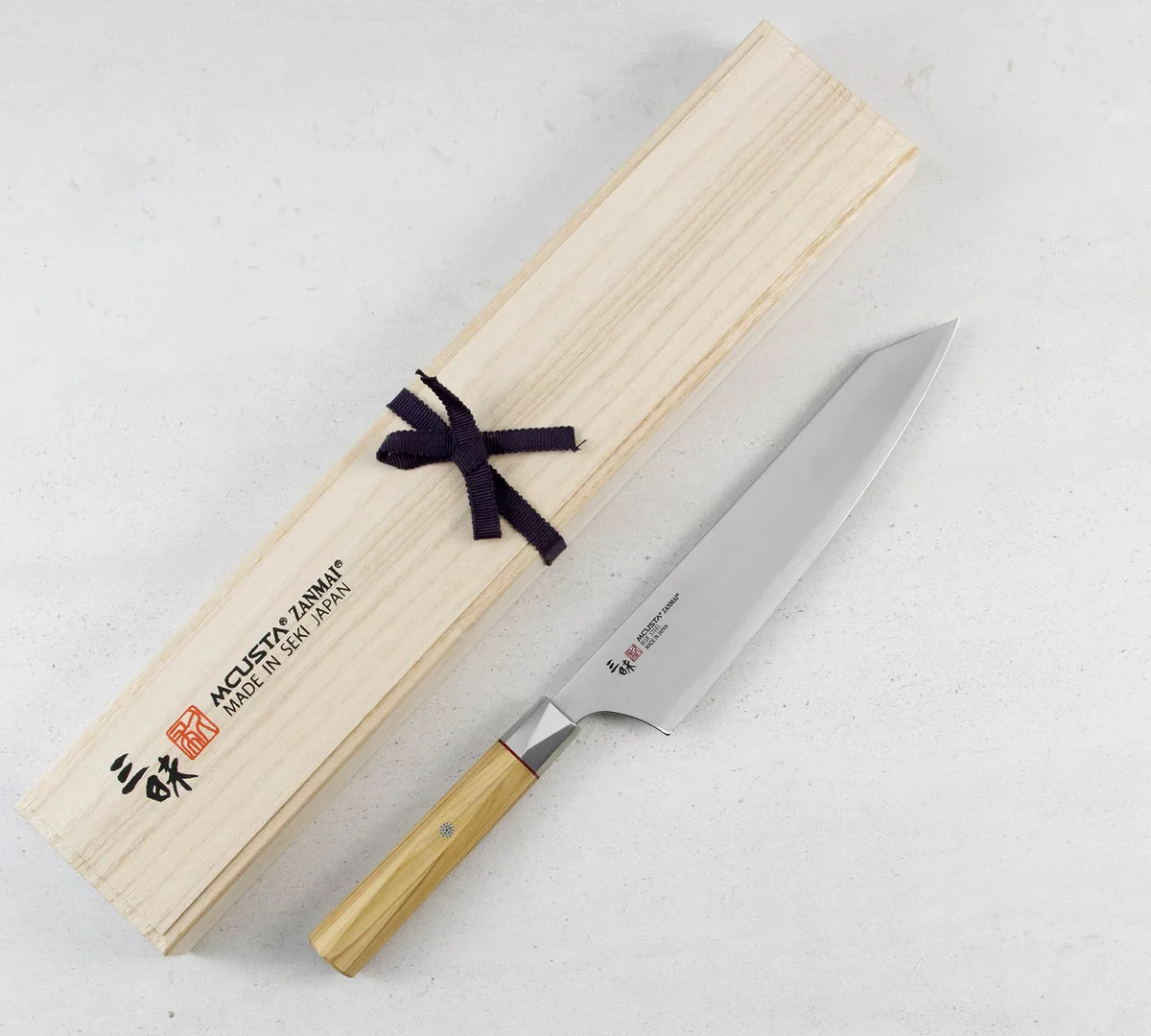 Mcusta Zanmai Beyond Aogami Super Nóż Szefa Kuchni 21 cm — zdjęcie 2