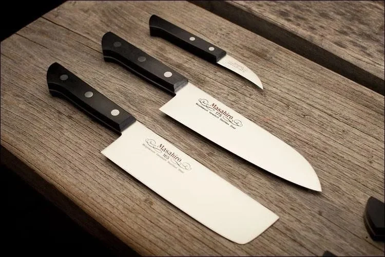 Masahiro BWH Nakiri Nóż Kuchenny do Warzyw 16.5 cm — zdjęcie 3