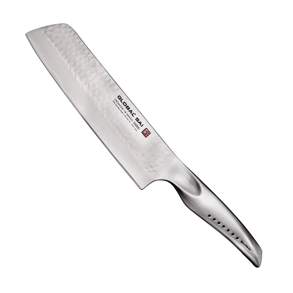 Global SAI Nóż kuchenny do warzyw Nakiri 19 cm