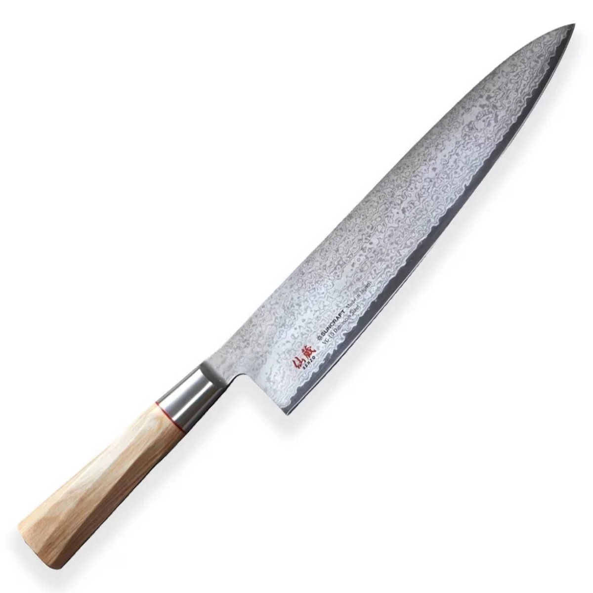 Suncraft Senzo Twisted Octagon Nóż Szefa Kuchni 24 cm