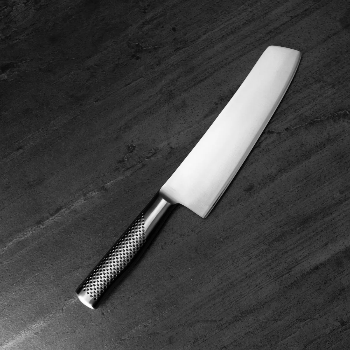 Global GF-43 Profesjonalny Nóż Nakiri do Warzyw 20 cm — zdjęcie 5